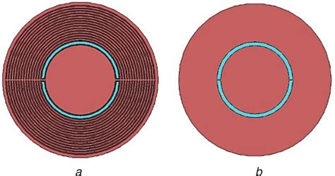 High density chipless RFID tag for temperature sensing